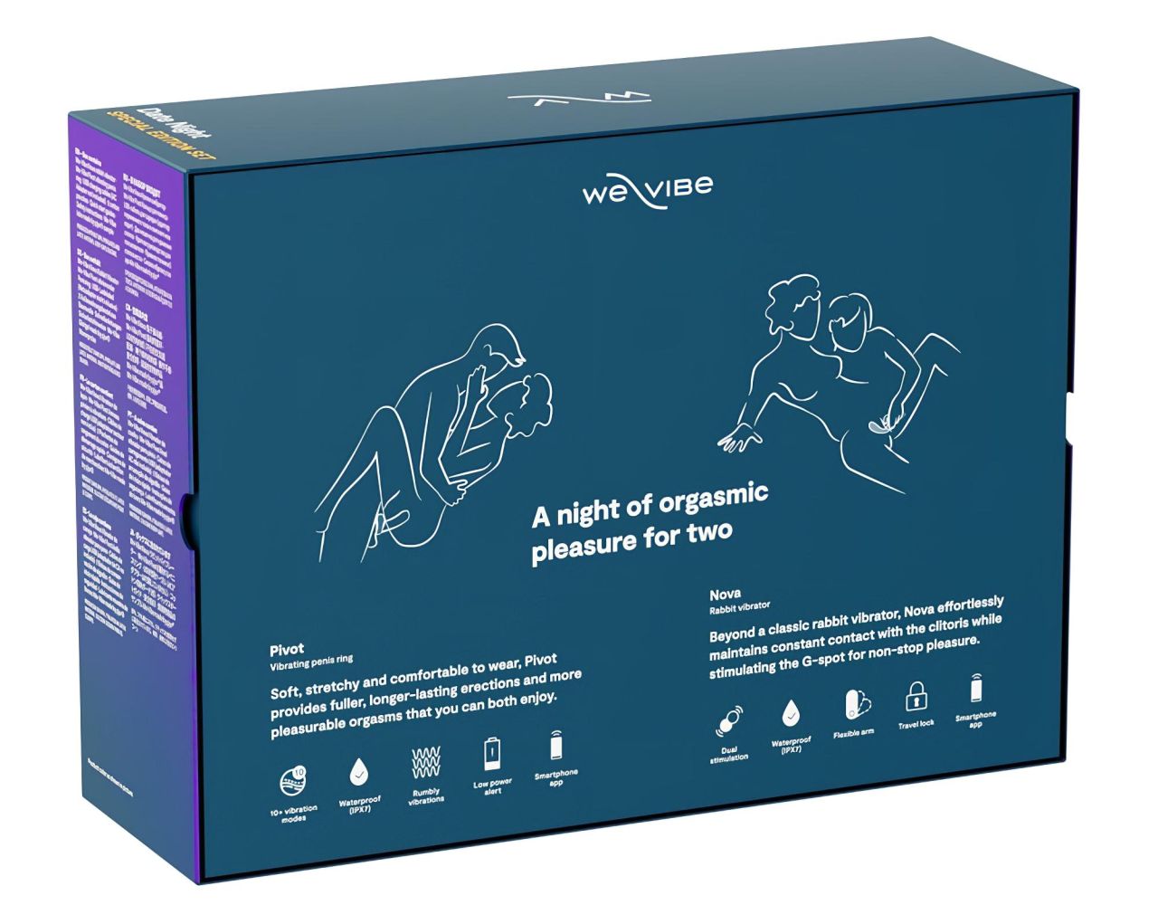 We-Vibe Date Night - páros vibrátor szett (2 részes)