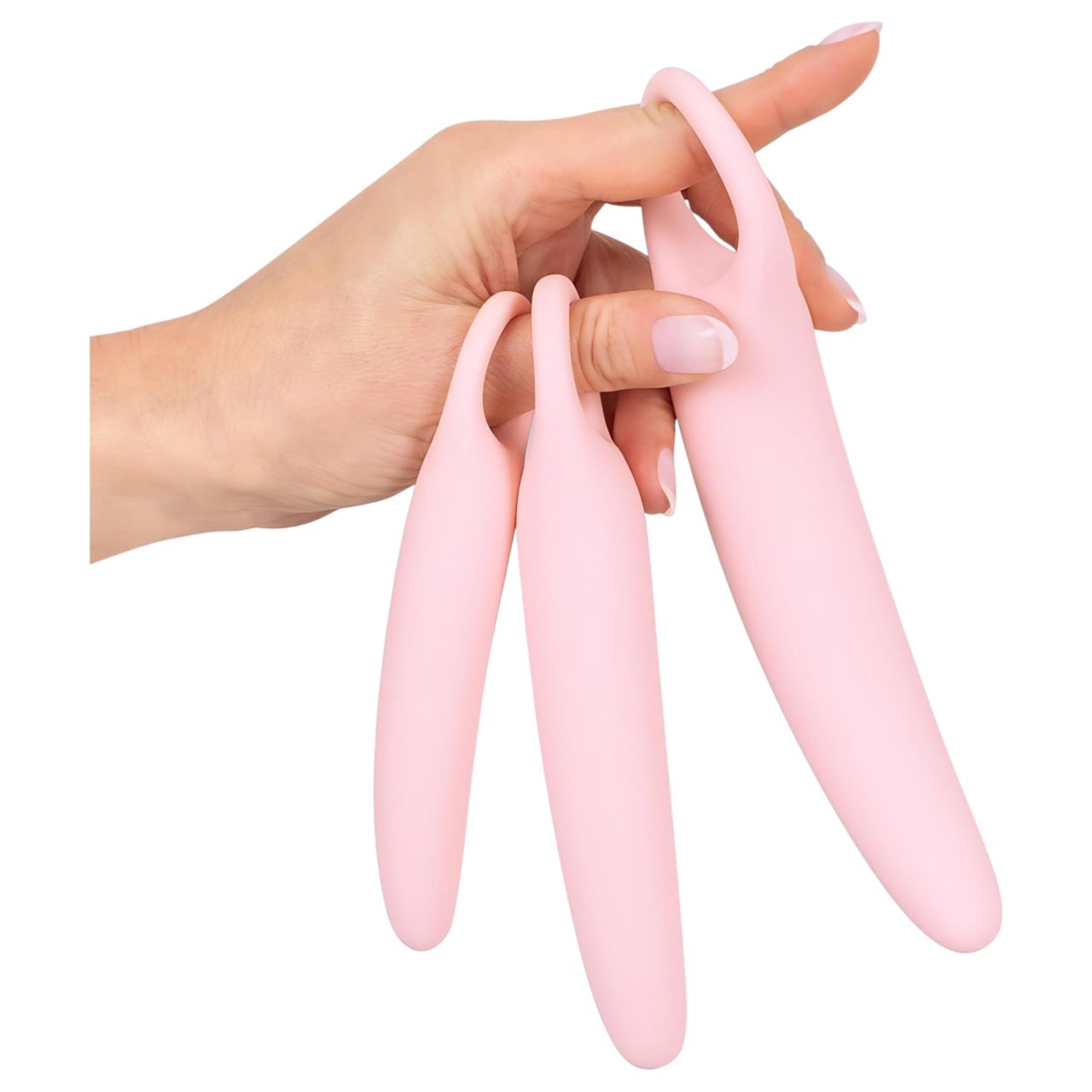 SMILE - Vaginal Trainers - dildó szett - rózsaszín (3 részes) SMILE - Vaginal Trainers - dildó szett - rózsaszín (3 részes)