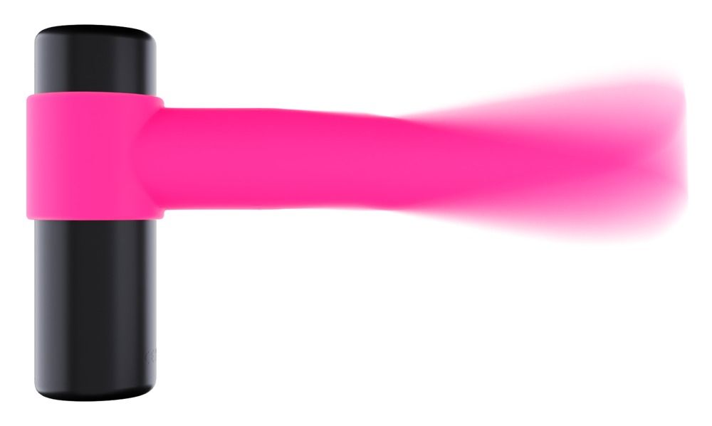 You2Toys Gun - masszírozó vibrátor szett (pink-fekete)