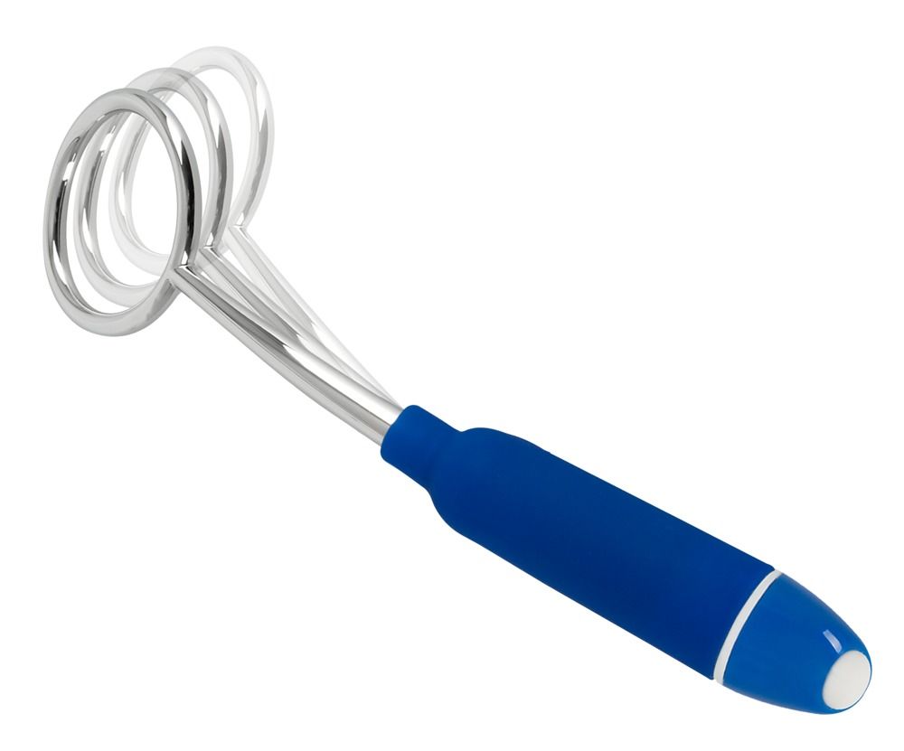 You2Toys Loop - fém makkvibrátor (ezüst-kék)