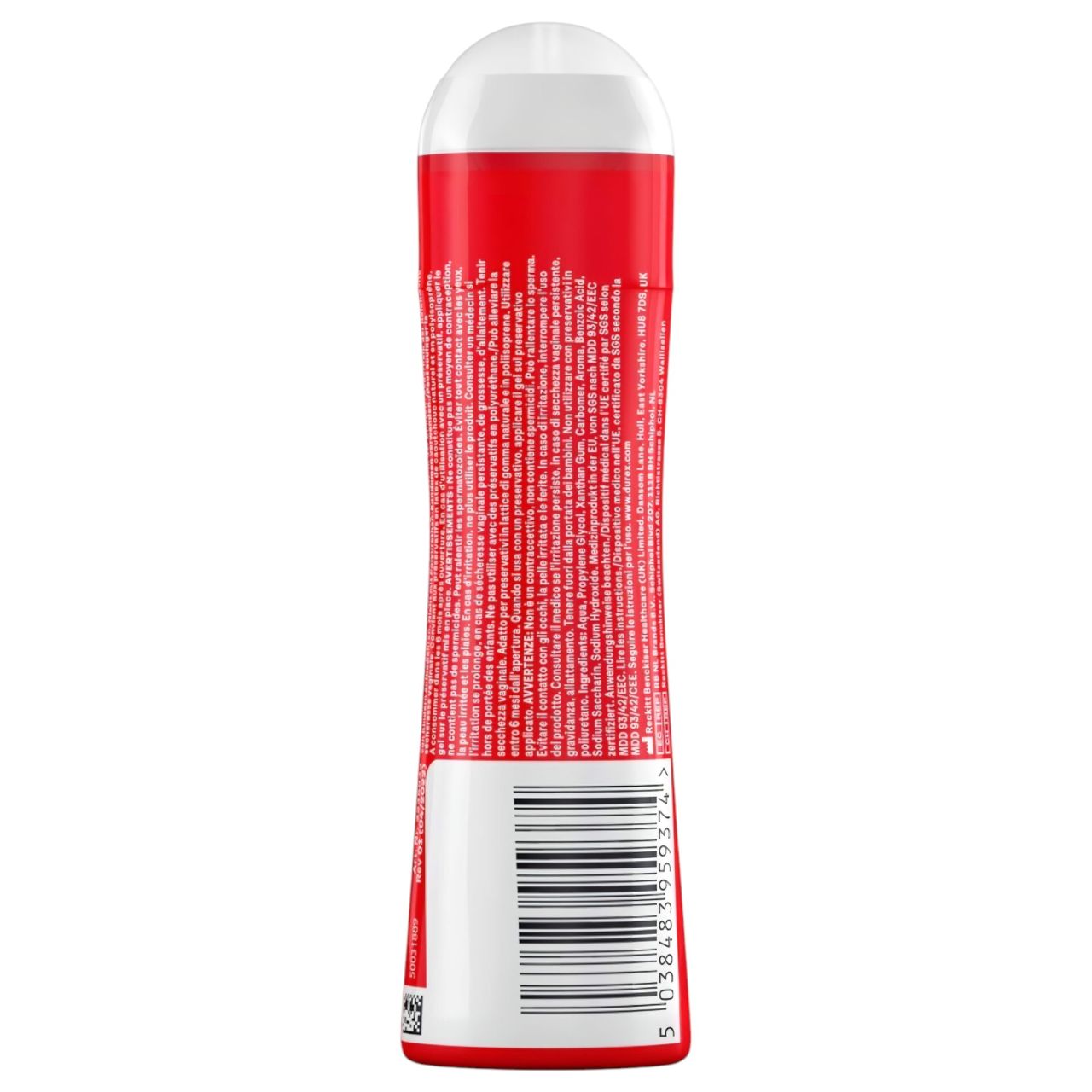 Durex Strawberry - epres síkosító (50ml)