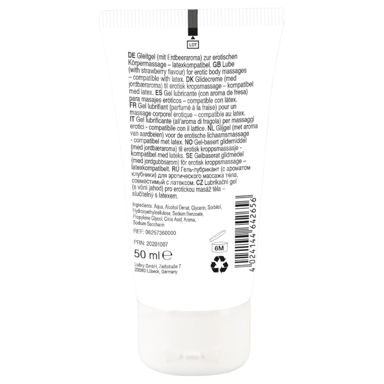 Lick it! - 2in1 ehető síkosító - eper (50ml) Lick it! - 2in1 ehető síkosító - eper (50ml)