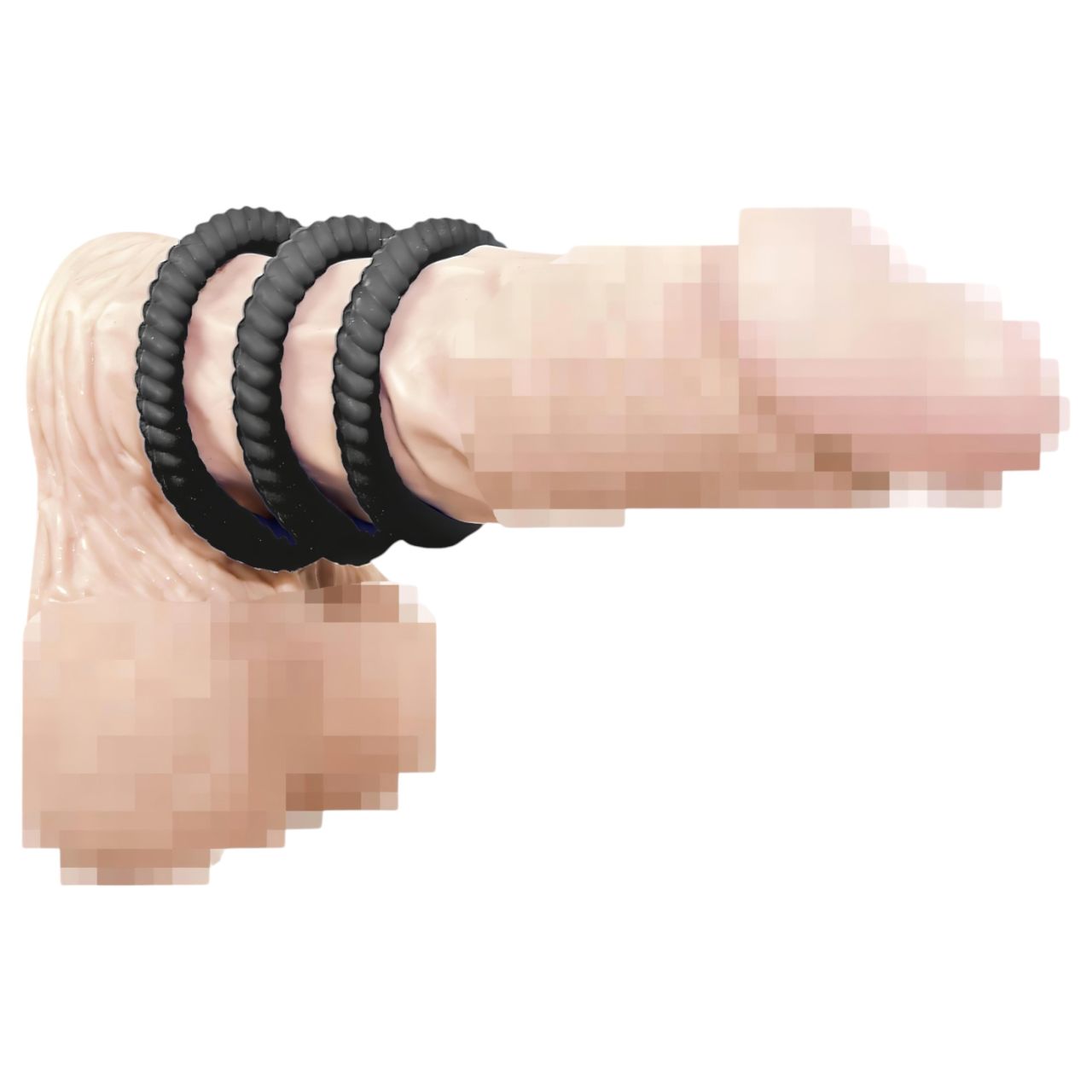 You2Toys - Lust péniszgyűrű trió - fekete You2Toys - Lust péniszgyűrű trió - fekete