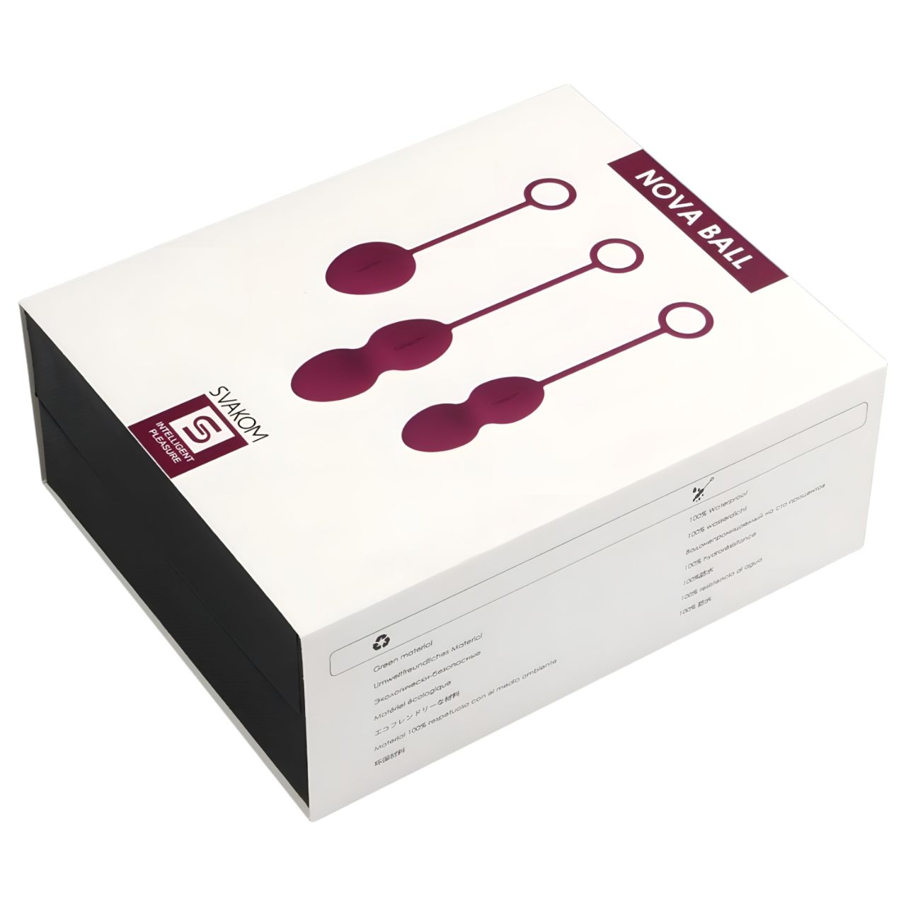 Svakom Nova - 3 részes gésagolyó szett (viola) Svakom Nova - 3 részes gésagolyó szett (viola)