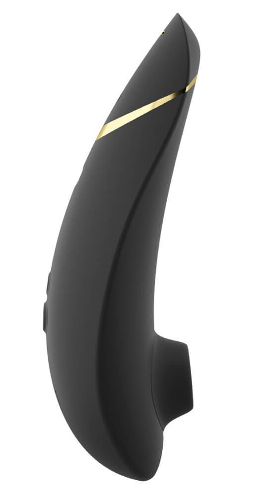 Womanizer Premium 2 - akkus, léghullámos csiklóizgató (fekete)
