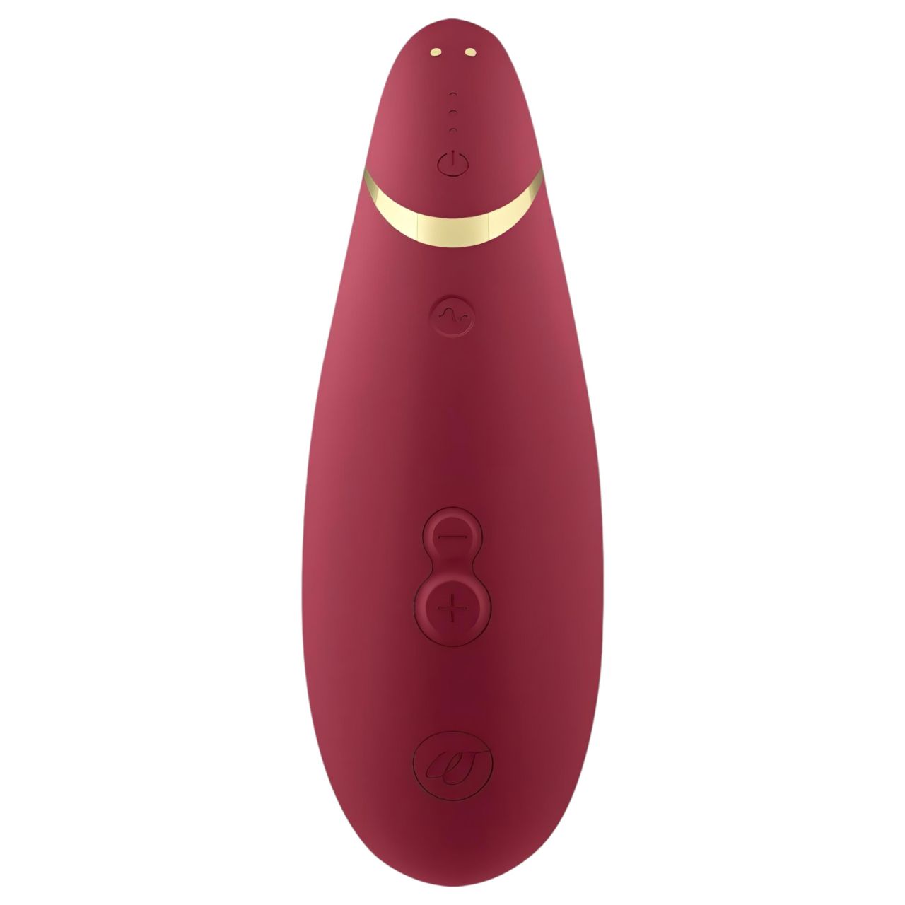 Womanizer Premium 2 - léghullámos csiklóizgató (piros)