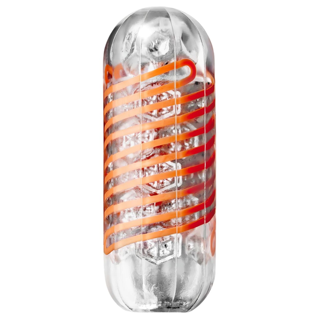 TENGA Spinner Hexa - maszturbátor (áttetsző)