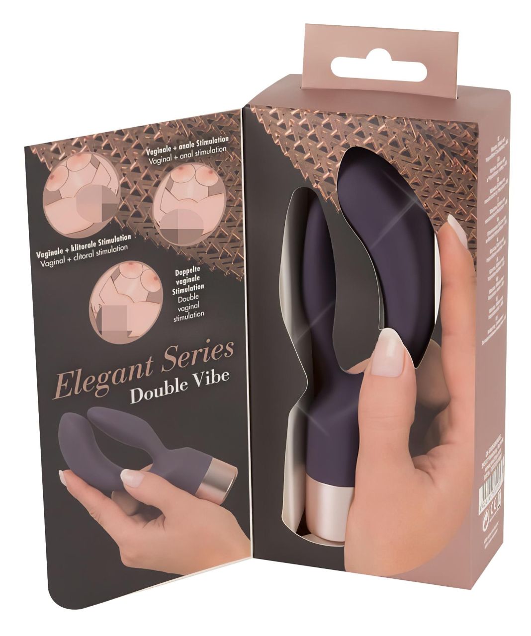 You2Toys Elegant Double - akkus, csiklókaros vibrátor (lila) You2Toys Elegant Double - akkus, csiklókaros vibrátor (lila)