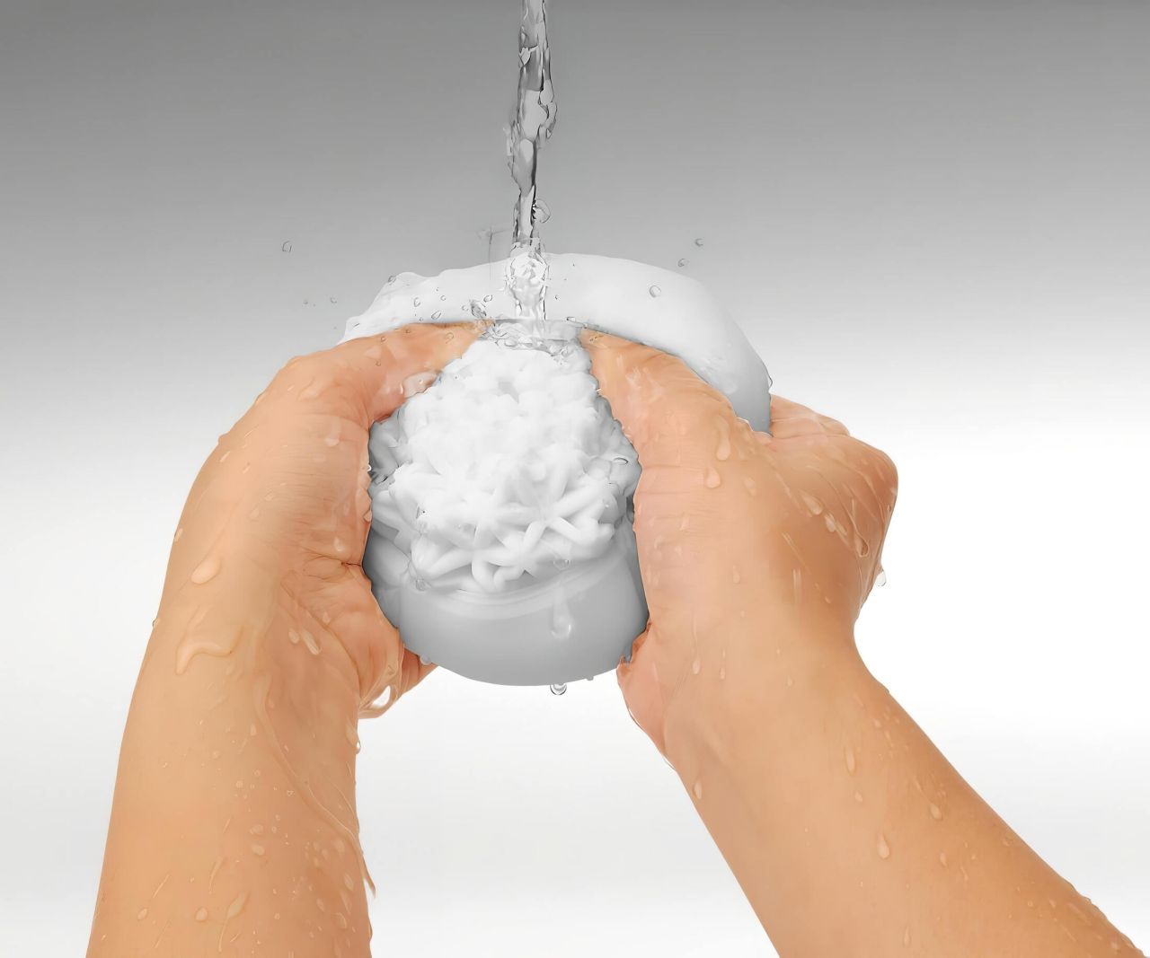 TENGA GEO - hullámos maszturbátor (Aqua) TENGA GEO - hullámos maszturbátor (Aqua)