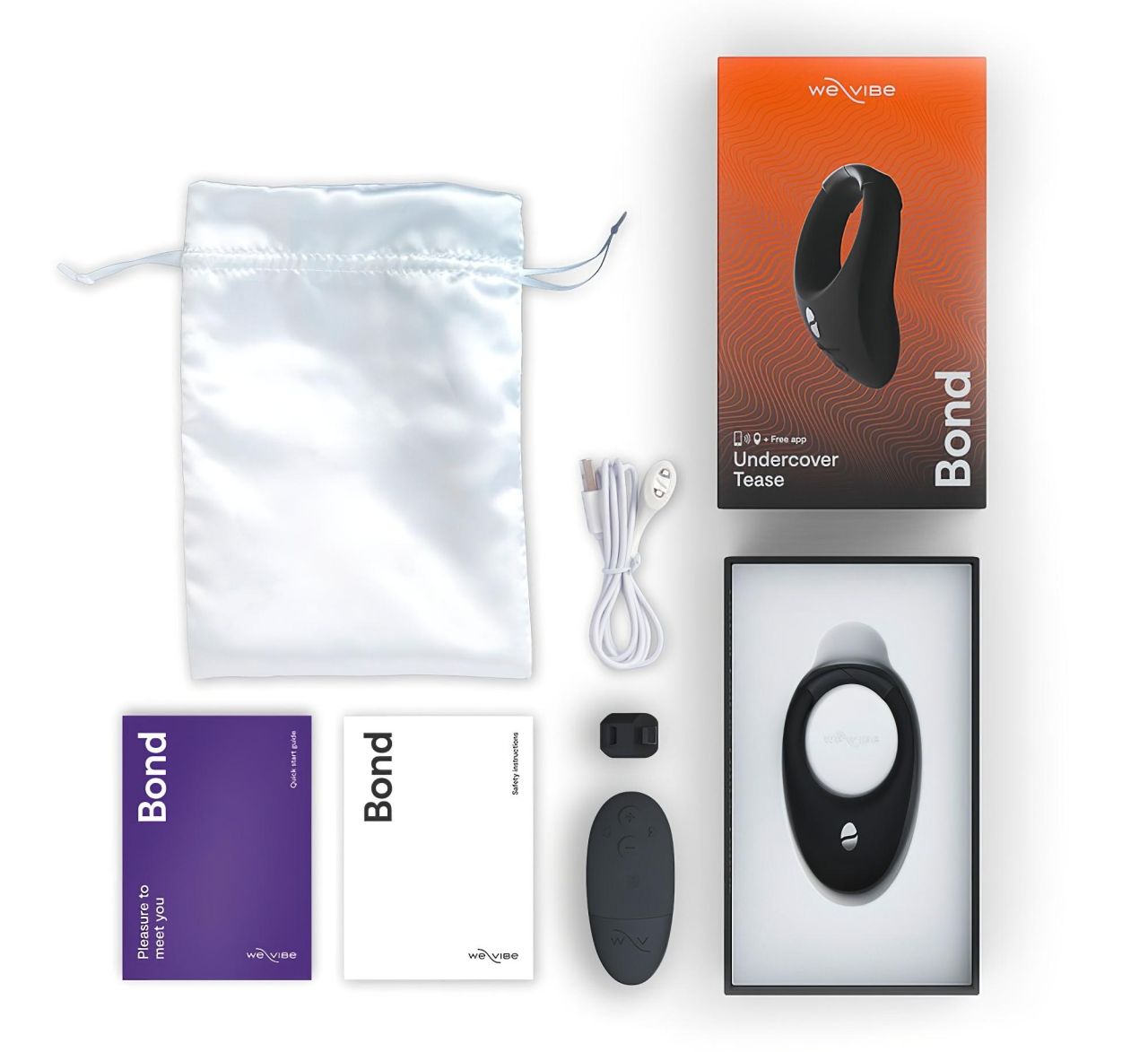 / We-Vibe Bond - okos vibrációs péniszgyűrű (fekete)