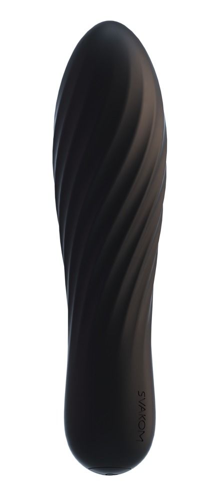 Svakom Tulip - akkus, mini rúdvibrátor (fekete)