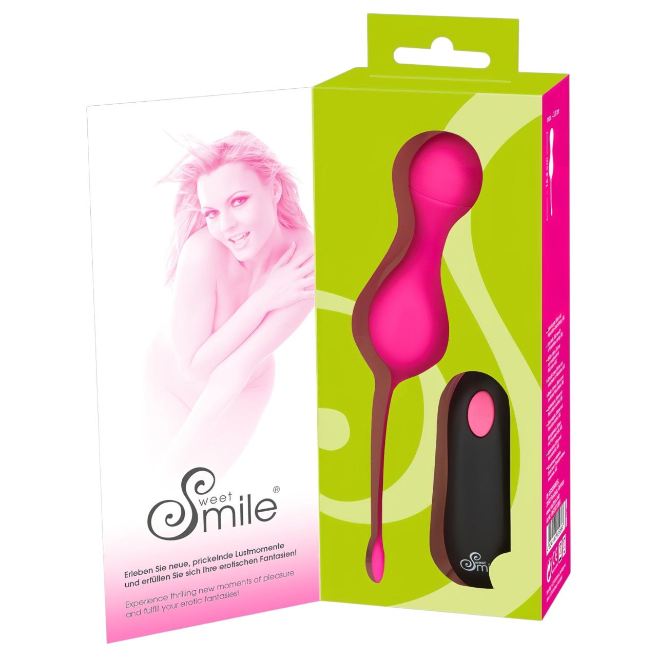 SMILE Love Balls - akkus, rádiós vibrációs tojás (pink) SMILE Love Balls - akkus, rádiós vibrációs tojás (pink)
