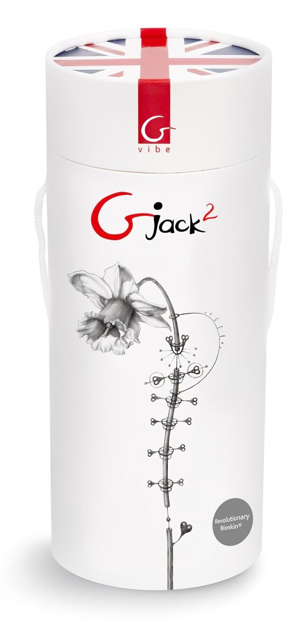 Gvibe G-jack 2- akkus, vízálló szilikon vibrátor (türkiz)