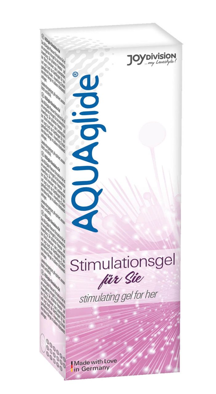 AQUAglide Stimulation - intim gél nőknek (25ml)