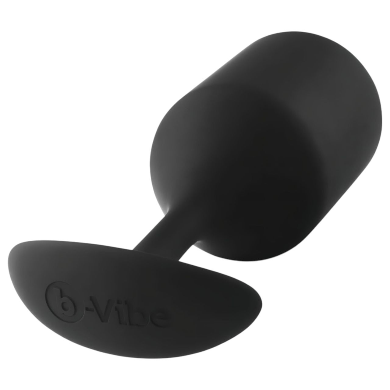 b-vibe Snug Plug 4 - dupla golyós anál dildó (257g) - fekete