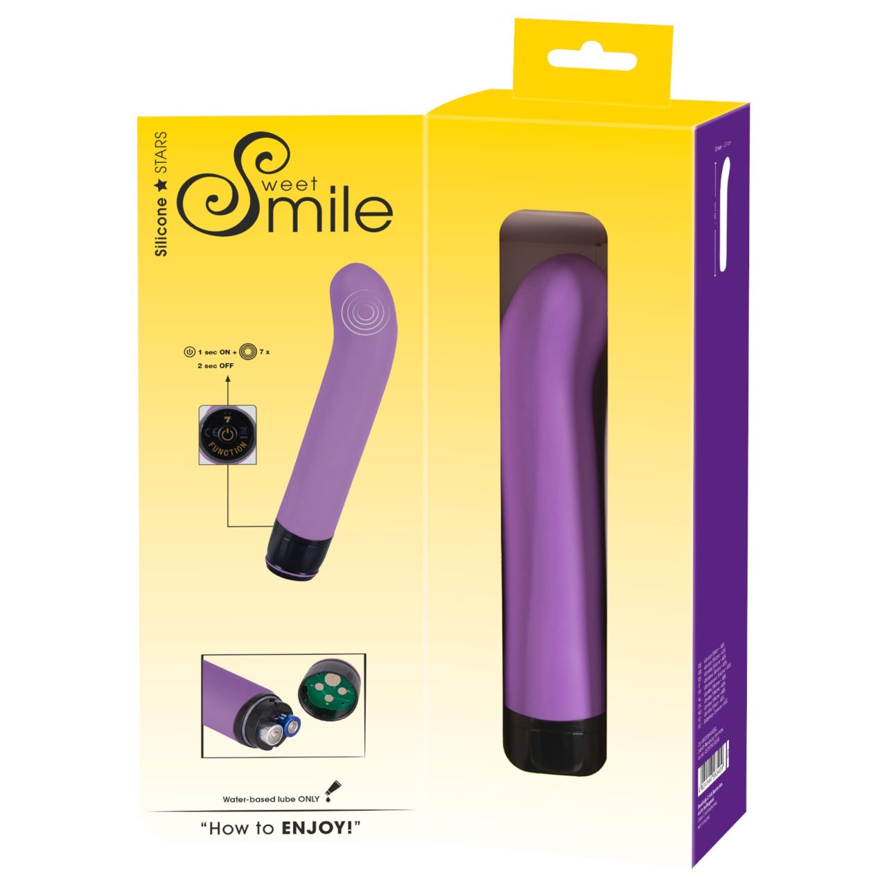 SMILE Genius - G-pont vibrátor (lila) SMILE Genius - G-pont vibrátor (lila)