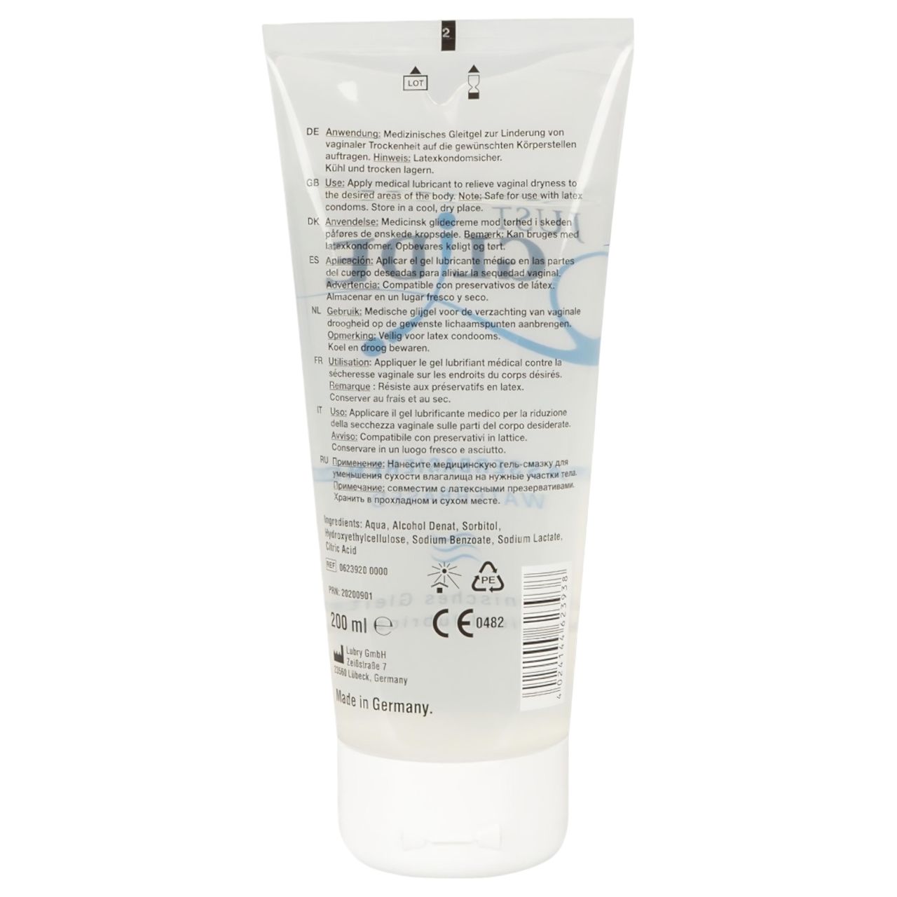 Just Glide vízbázisú síkosító (200ml) Just Glide vízbázisú síkosító (200ml)