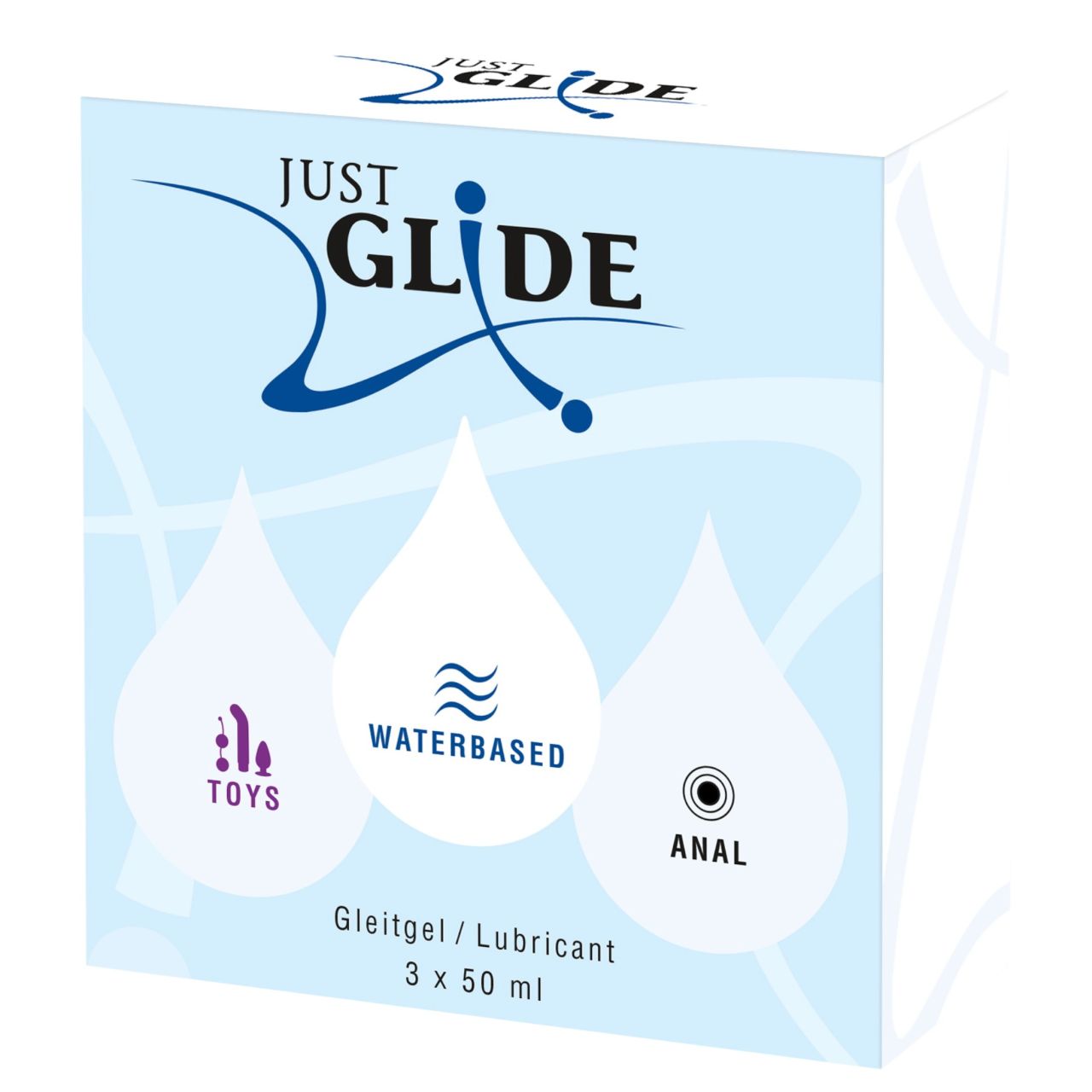 Just Glide síkosító szett (3x50ml)