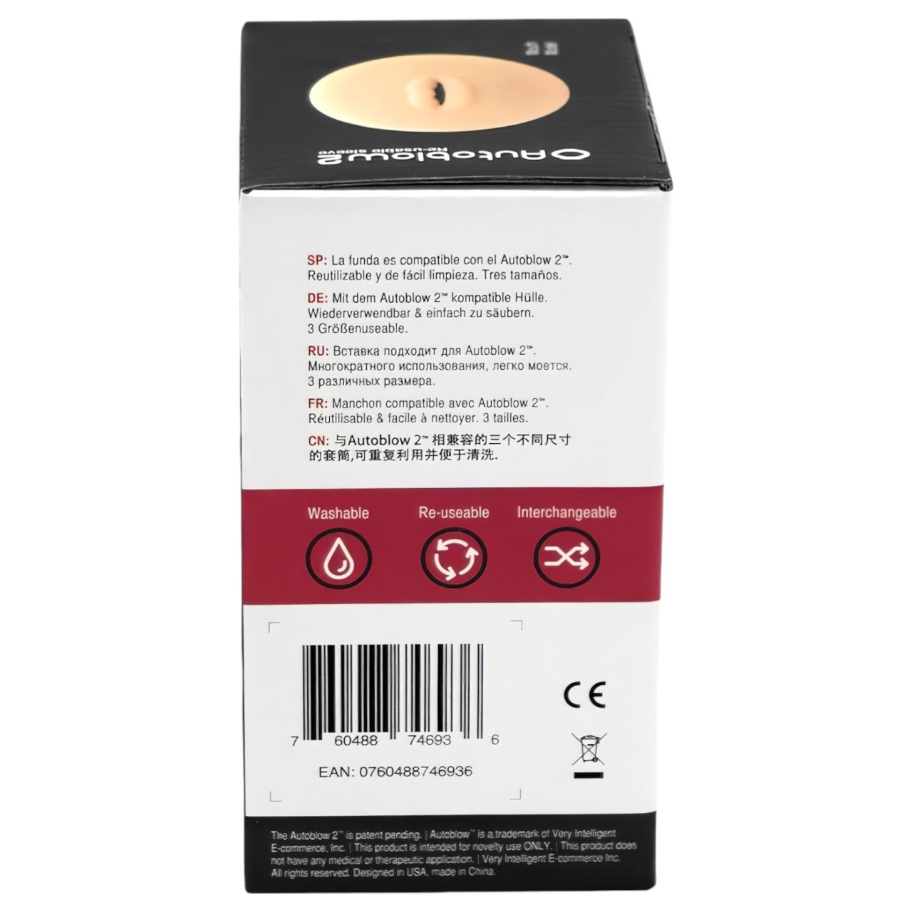 / Autoblow 2+ B típusú pótbetét (száj) / Autoblow 2+ B típusú pótbetét (száj)