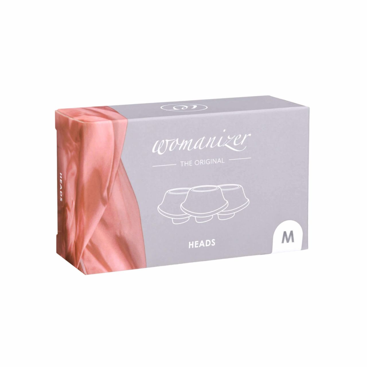 Womanizer Premium M - pótszívóharang szett - fehér (3db)
