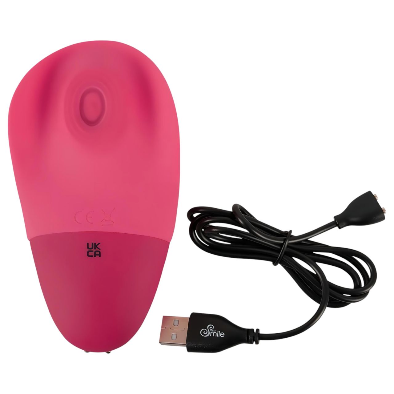 SMILE Thumping Touch - akkus, pulzáló csikló vibrátor (pink) SMILE Thumping Touch - akkus, pulzáló csikló vibrátor (pink)
