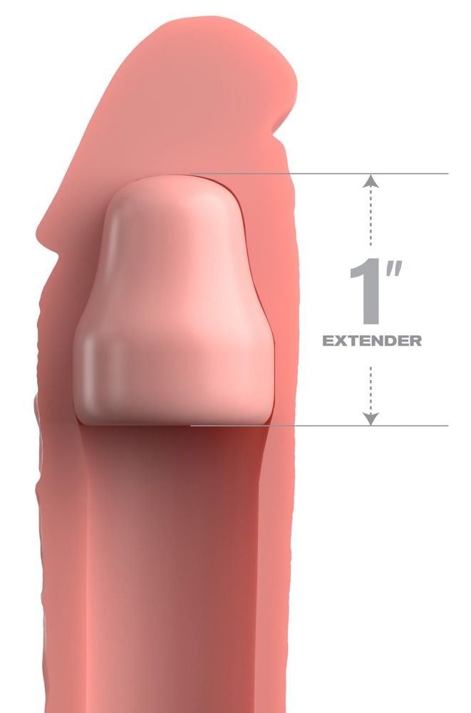 X-TENSION Elite 1 - méretre vágható péniszköpeny (natúr)