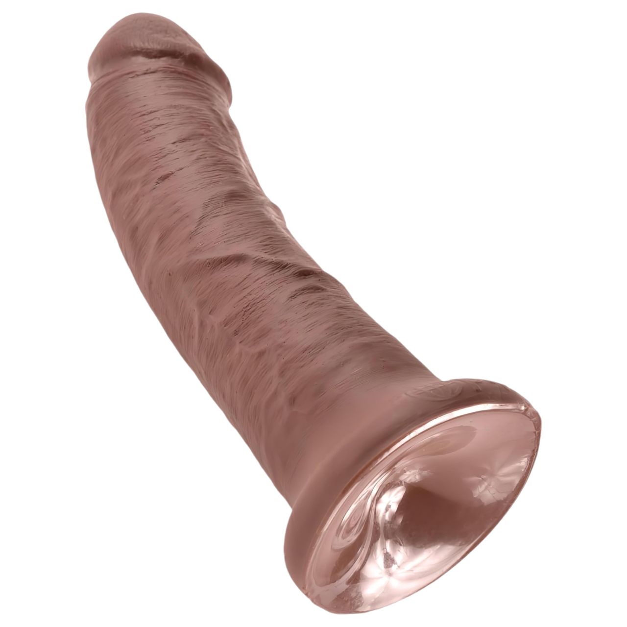 King Cock 8 dildó (20cm) - barna