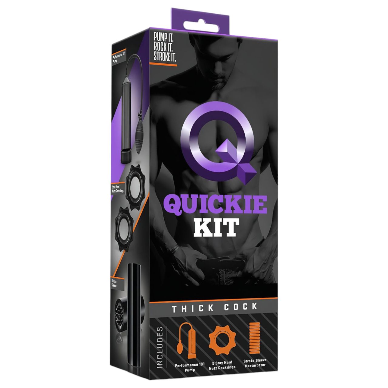 Quickie Kit - péniszpumpa szett - vastag (4 részes) Quickie Kit - péniszpumpa szett - vastag (4 részes)