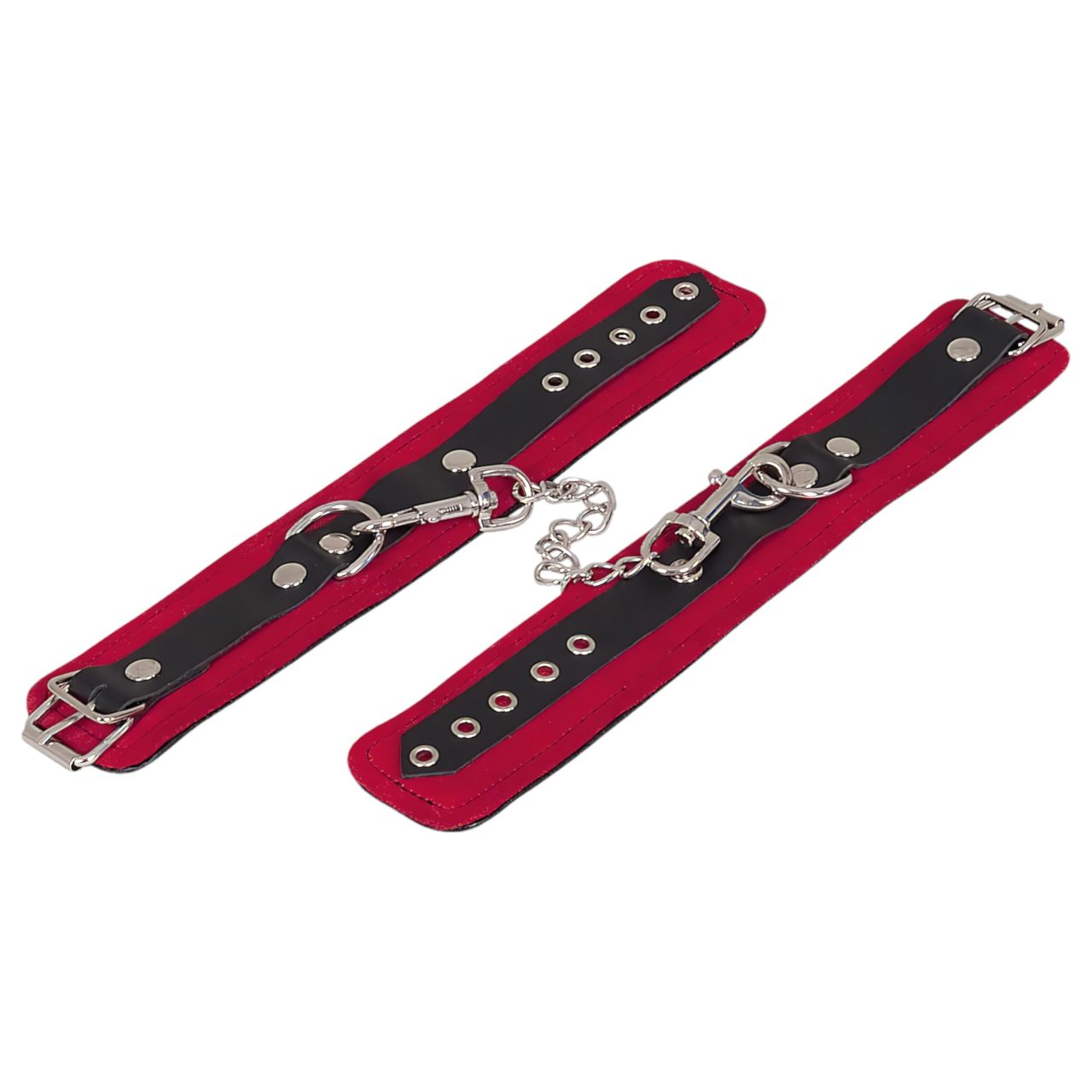 ZADO - bőr bokabilincs (piros) ZADO - bőr bokabilincs (piros)