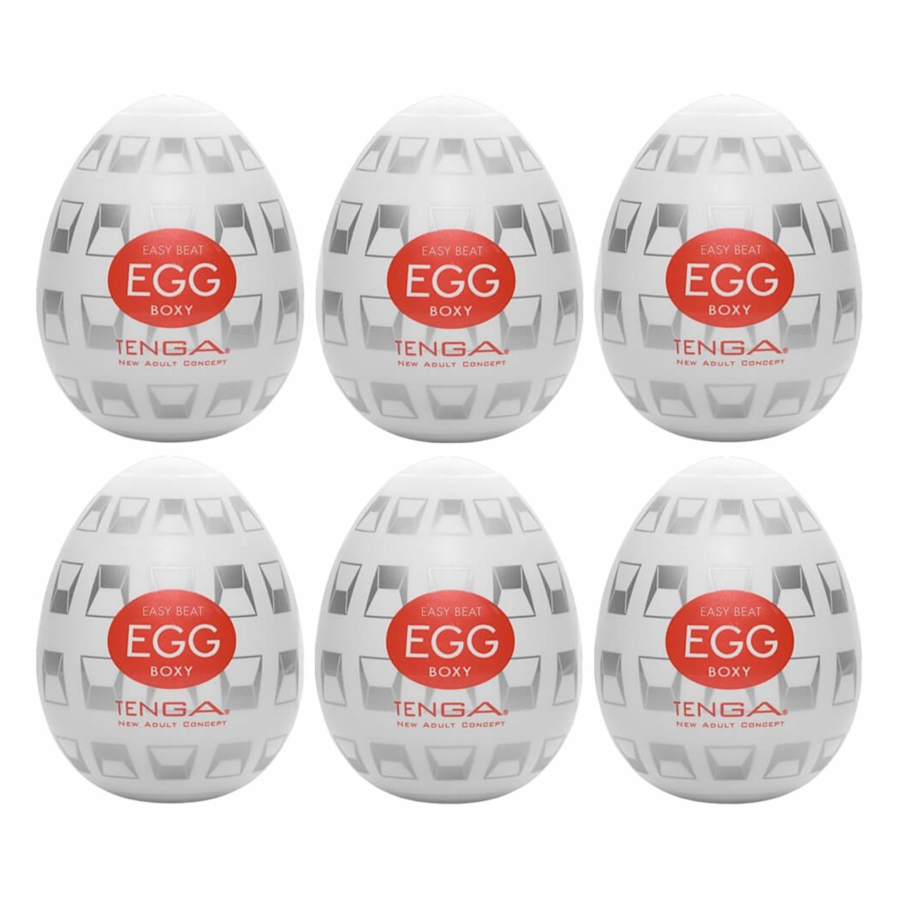TENGA Egg Boxy - maszturbációs tojás (6db)