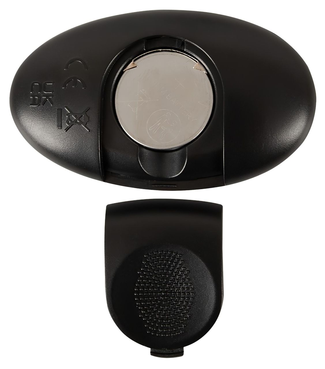 ANOS - vízálló anál vibrátor (fekete) ANOS - vízálló anál vibrátor (fekete)