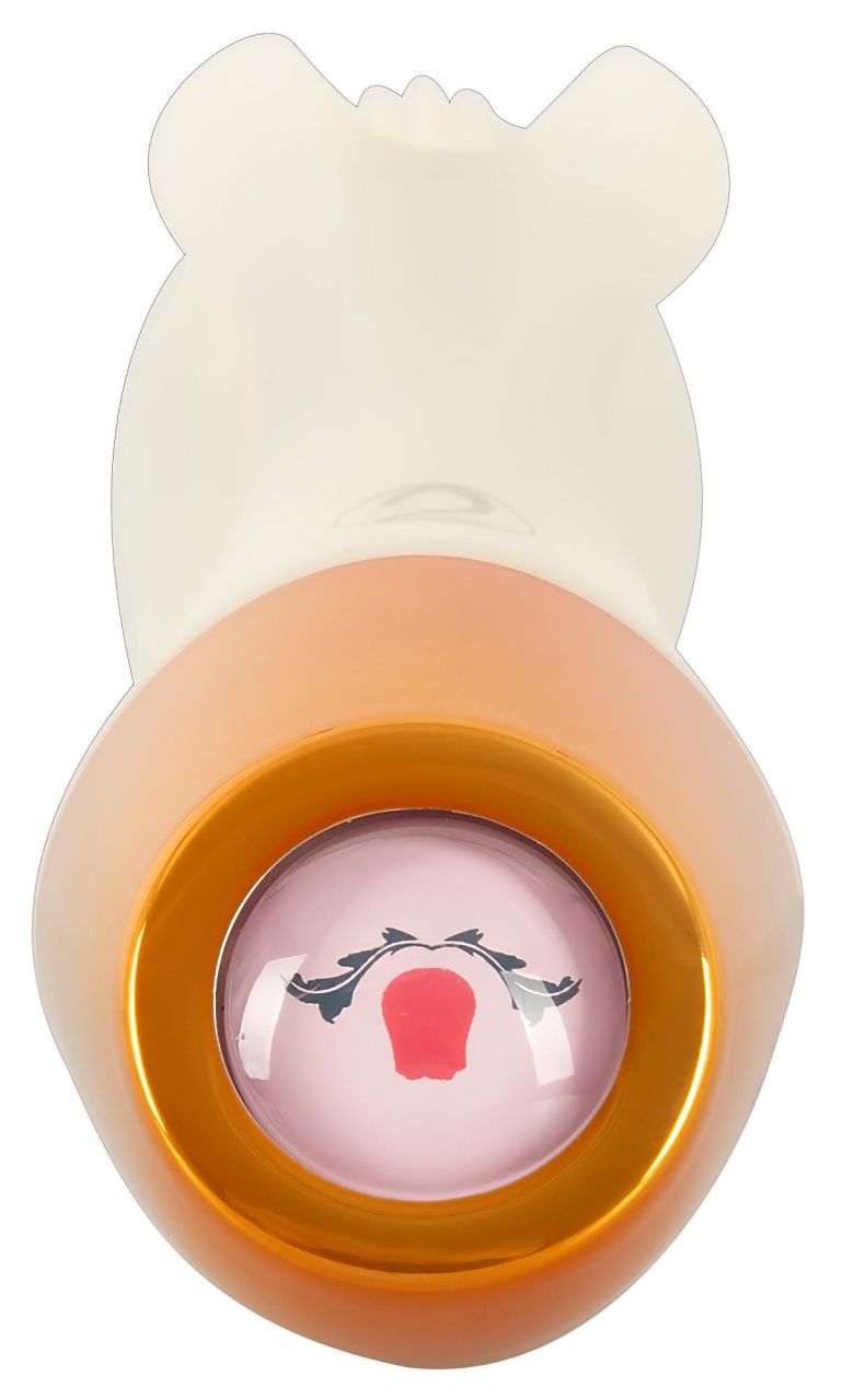 You2Toys Glow - foszforeszkáló csiklókaros vibrátor (fehér)