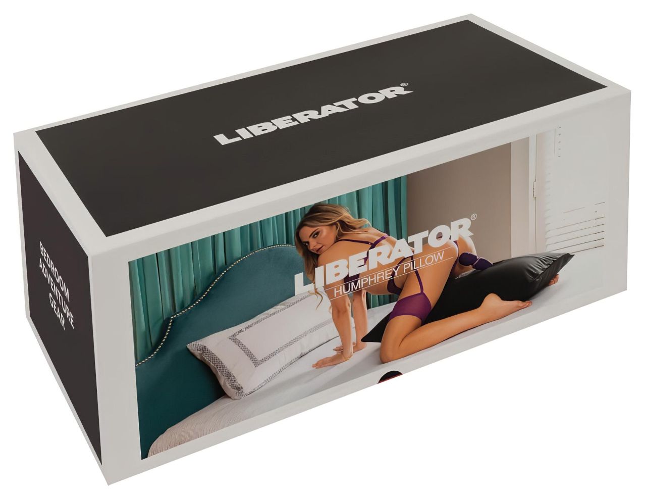 Liberator Humphrey - szexpárna dildótartó zsebbel (fekete) Liberator Humphrey - szexpárna dildótartó zsebbel (fekete)