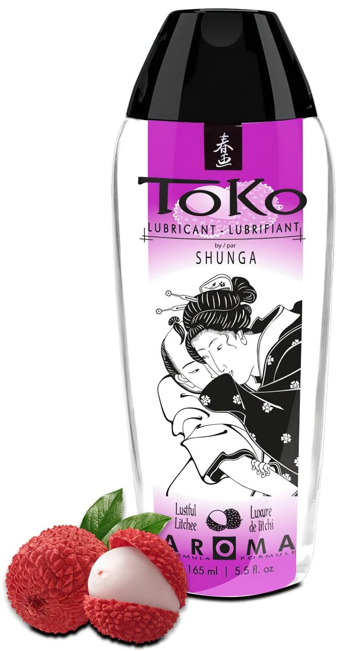 Shunga Toko - vízbázisú síkosító - lichi (165ml)