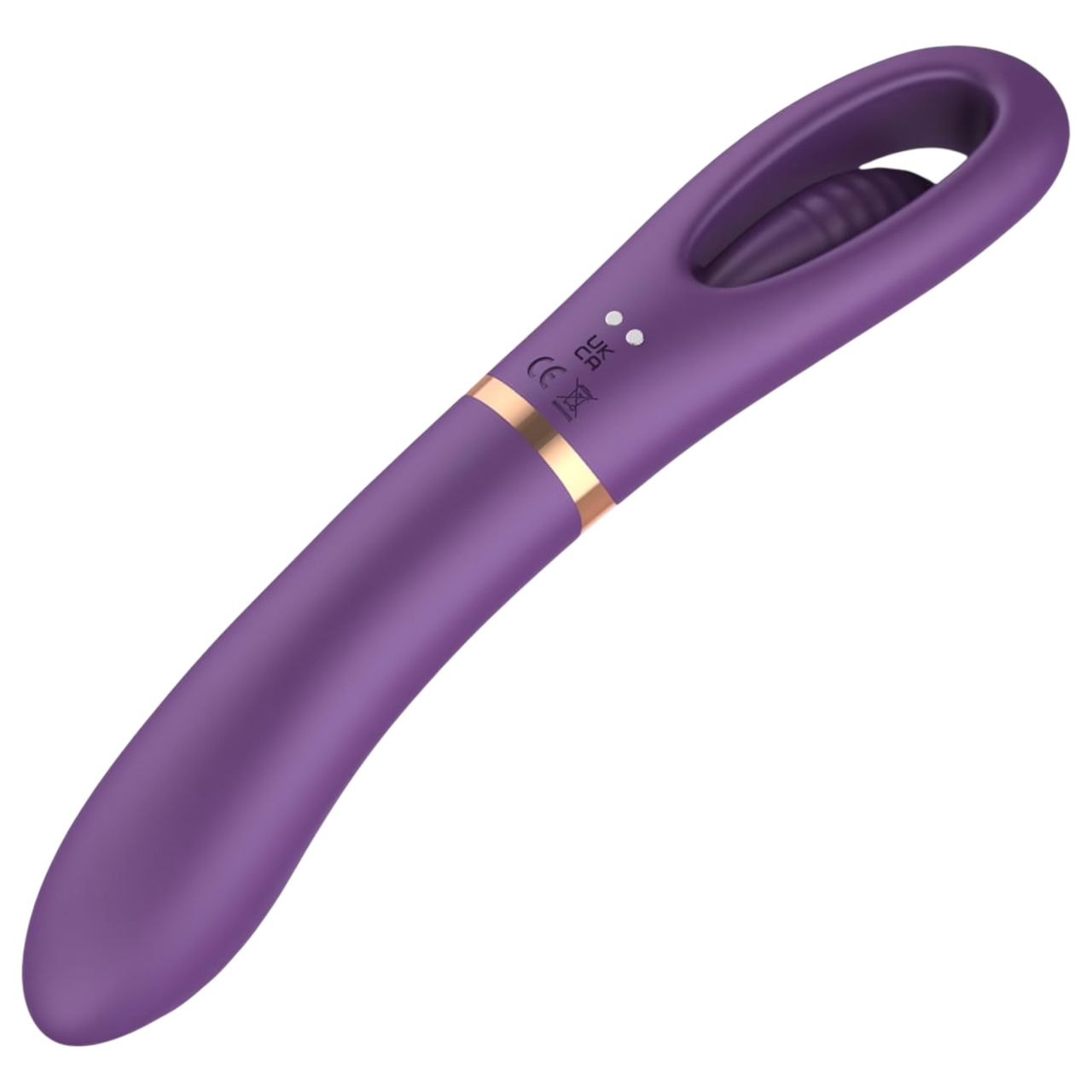 Funny Me Dual - akkus, 2in1 nyelves vibrátor (lila) Funny Me Dual - akkus, 2in1 nyelves vibrátor (lila)