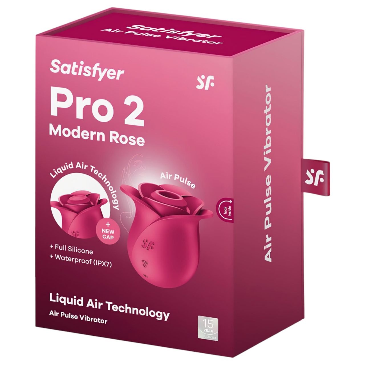 Satisfyer Pro 2 Rose Modern - léghullámos csiklóizgató (piros) Satisfyer Pro 2 Rose Modern - léghullámos csiklóizgató (piros)