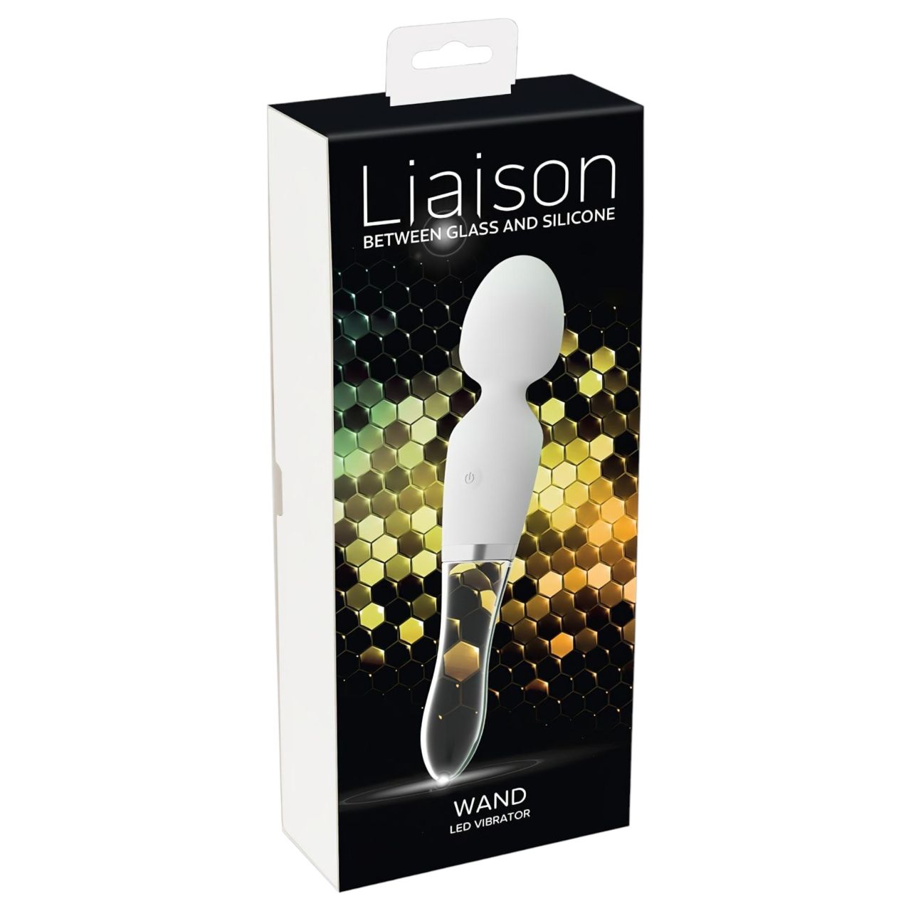 Liaison Wand - szilikon-üveg LED-es vibrátor (átlátszó) Liaison Wand - szilikon-üveg LED-es vibrátor (átlátszó)