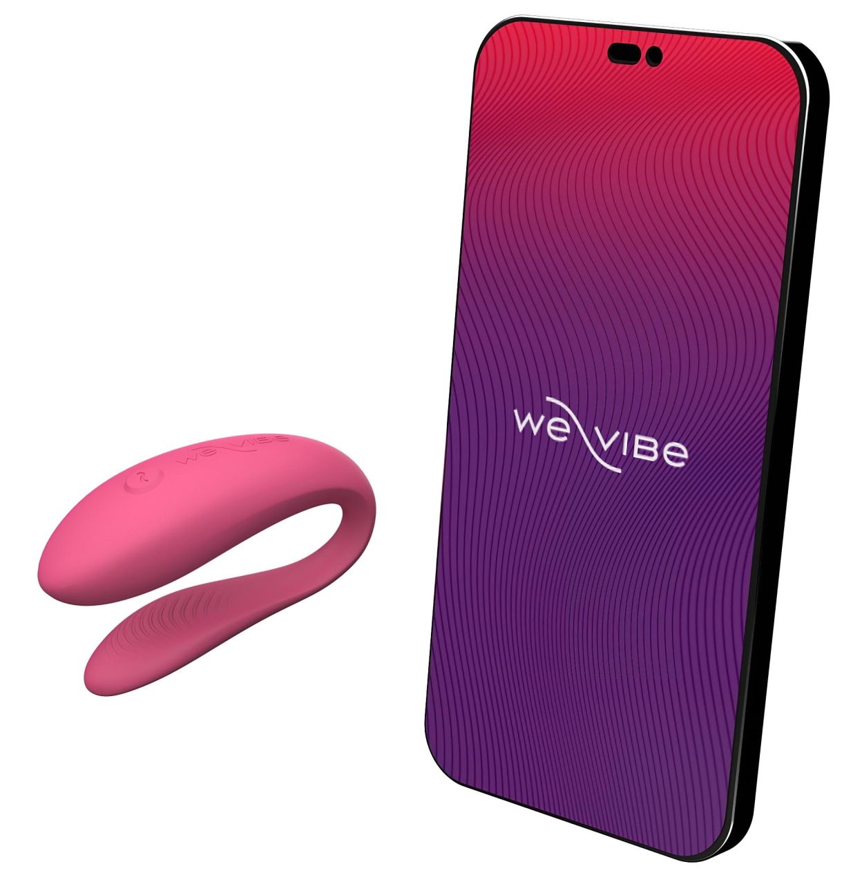 We-Vibe Sync Lite - okos, rádiós párvibrátor (pink)