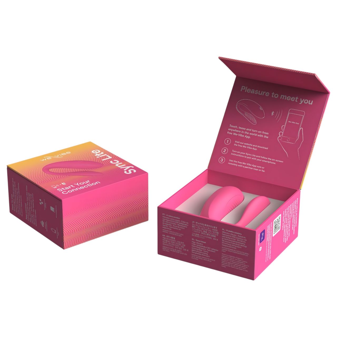 We-Vibe Sync Lite - okos, rádiós párvibrátor (pink) We-Vibe Sync Lite - okos, rádiós párvibrátor (pink)
