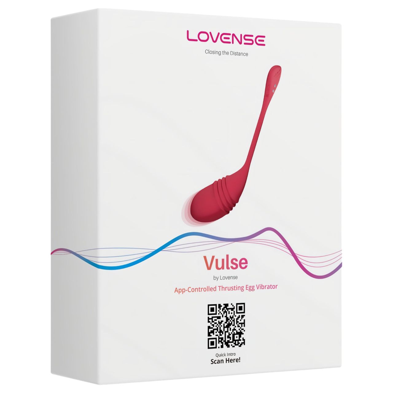 LOVENSE Vulse - okos, lökő vibrotojás (piros) LOVENSE Vulse - okos, lökő vibrotojás (piros)