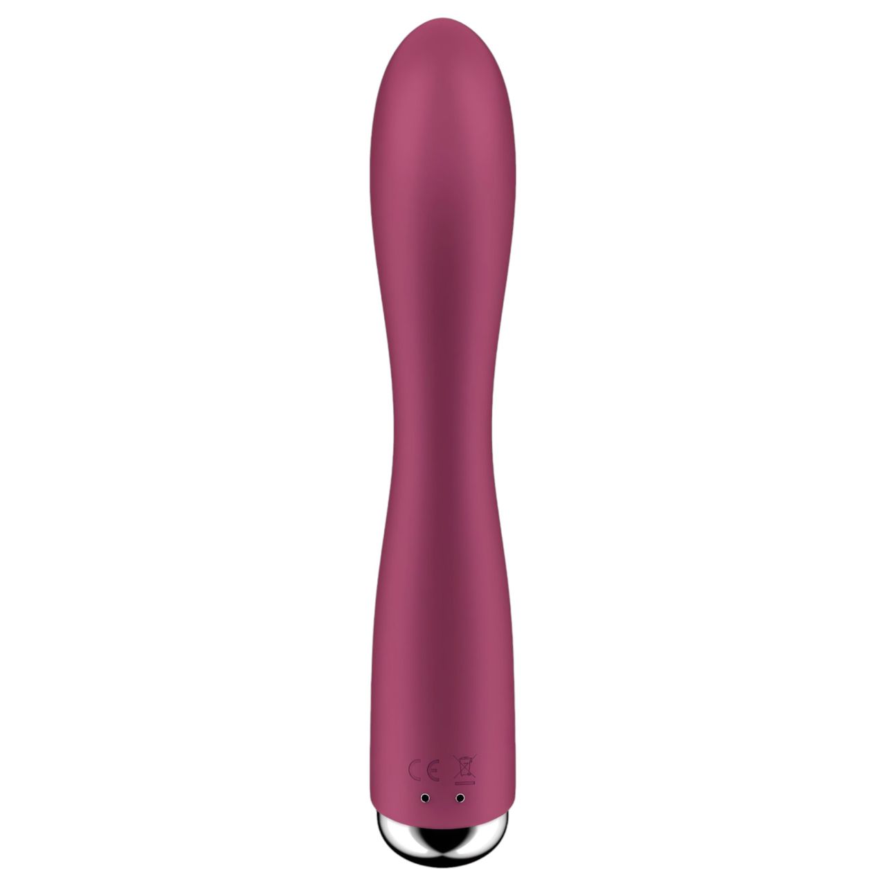 Satisfyer Spinning Rabbit 1 - forgó csiklókaros vibrátor (piros)