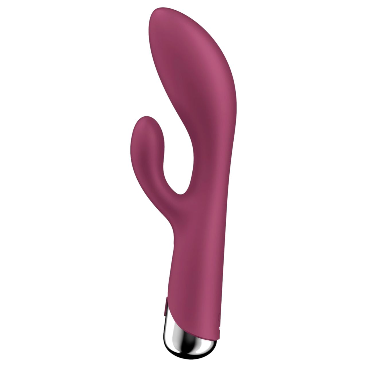 Satisfyer Spinning Rabbit 1 - forgó csiklókaros vibrátor (piros)