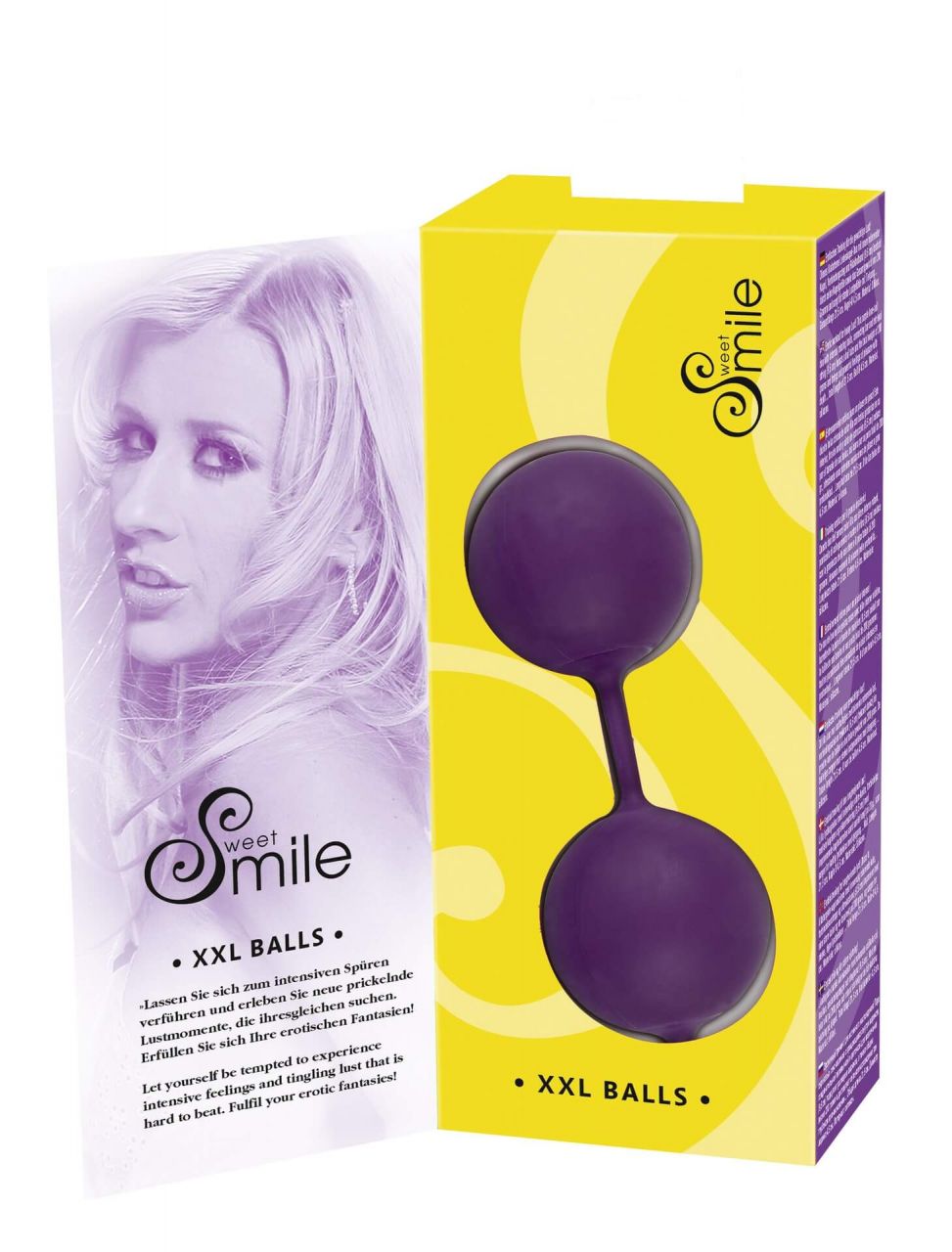 SMILE XXL Balls - óriás gésagolyók (lila)