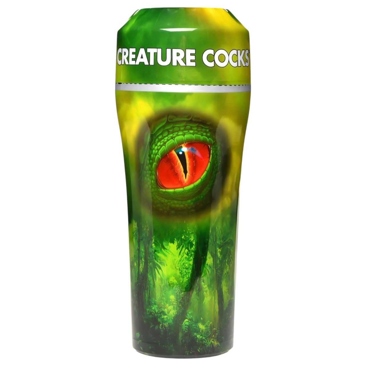 Creature Cocks Raptor - hüllő műpunci tokban (fekete-zöld) Creature Cocks Raptor - hüllő műpunci tokban (fekete-zöld)