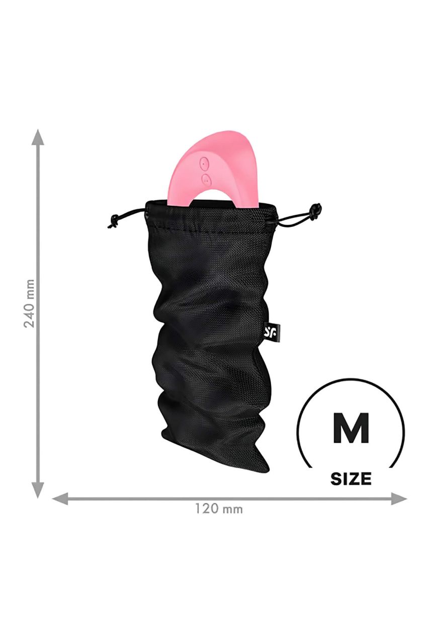Satisfyer Treasure Bag - diszkrét tároló táska - közepes (fekete) Satisfyer Treasure Bag - diszkrét tároló táska - közepes (fekete)