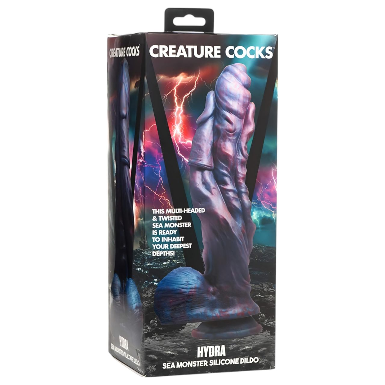 Creature Cocks Hydra - szilikon dildó - 27cm (lila) Creature Cocks Hydra - szilikon dildó - 27cm (lila)
