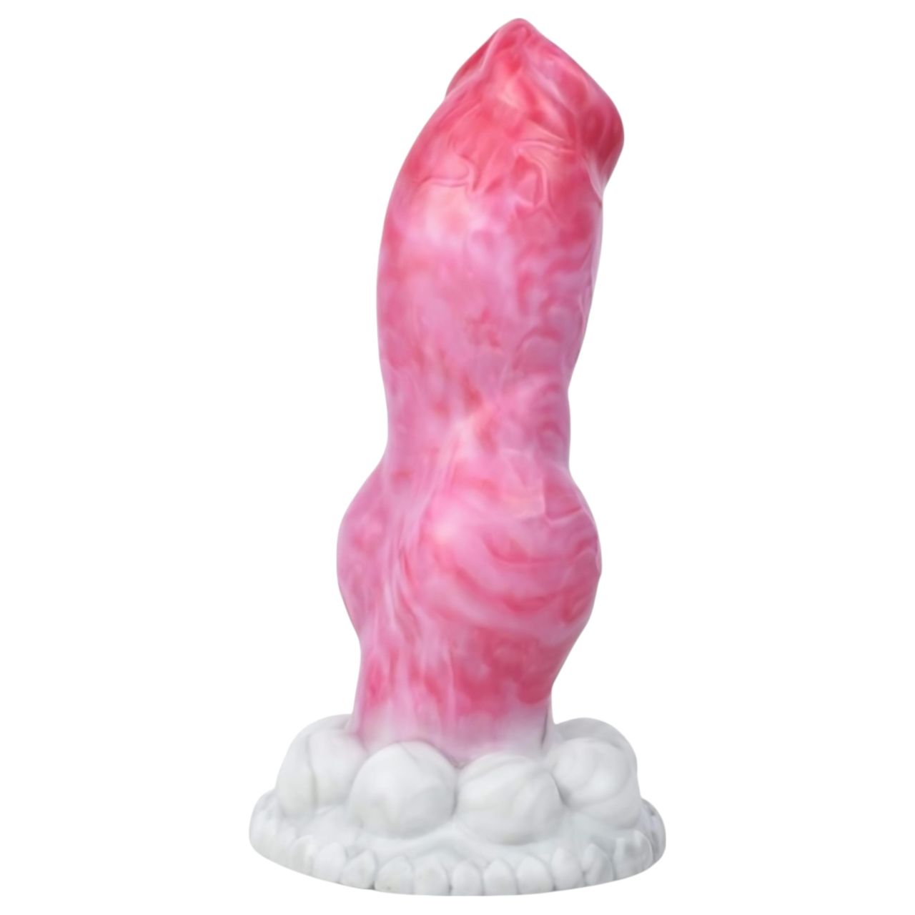 Animalorny Buldog - kutya pénisz dildó - 17cm (pink)