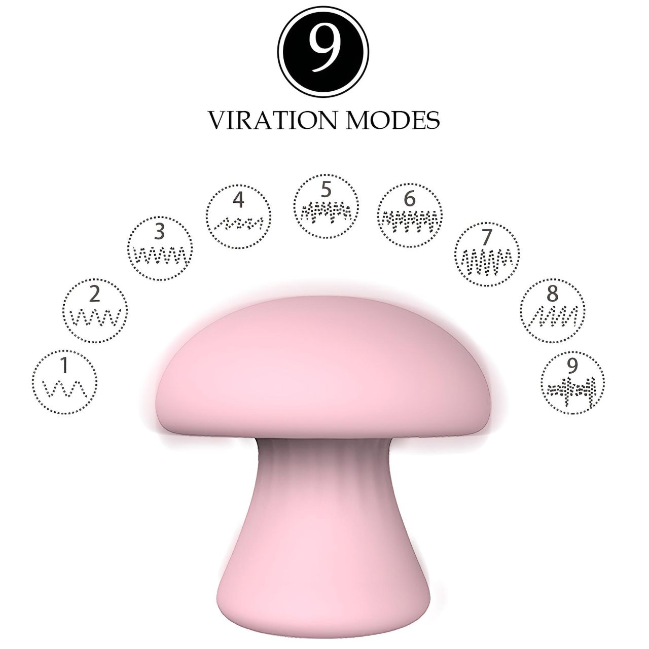 Magic Mushroom - akkus arcmasszírozó (pink) Magic Mushroom - akkus arcmasszírozó (pink)