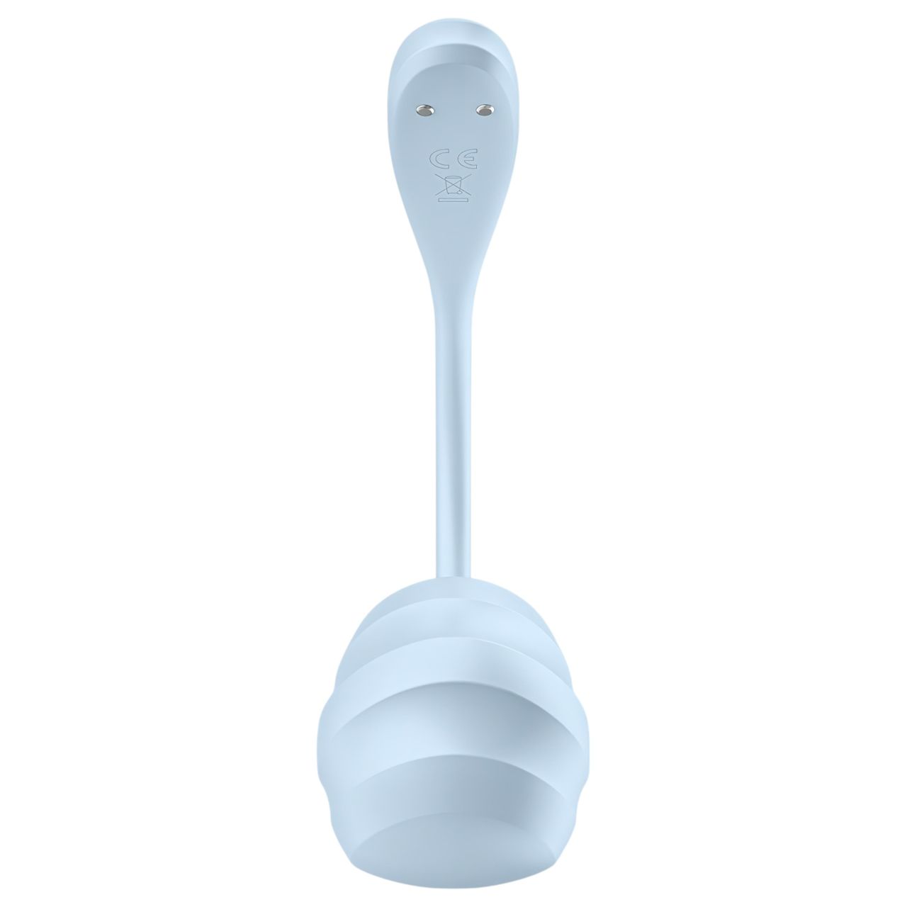 Satisfyer Smooth Petal - okos vibrációs tojás (kék)