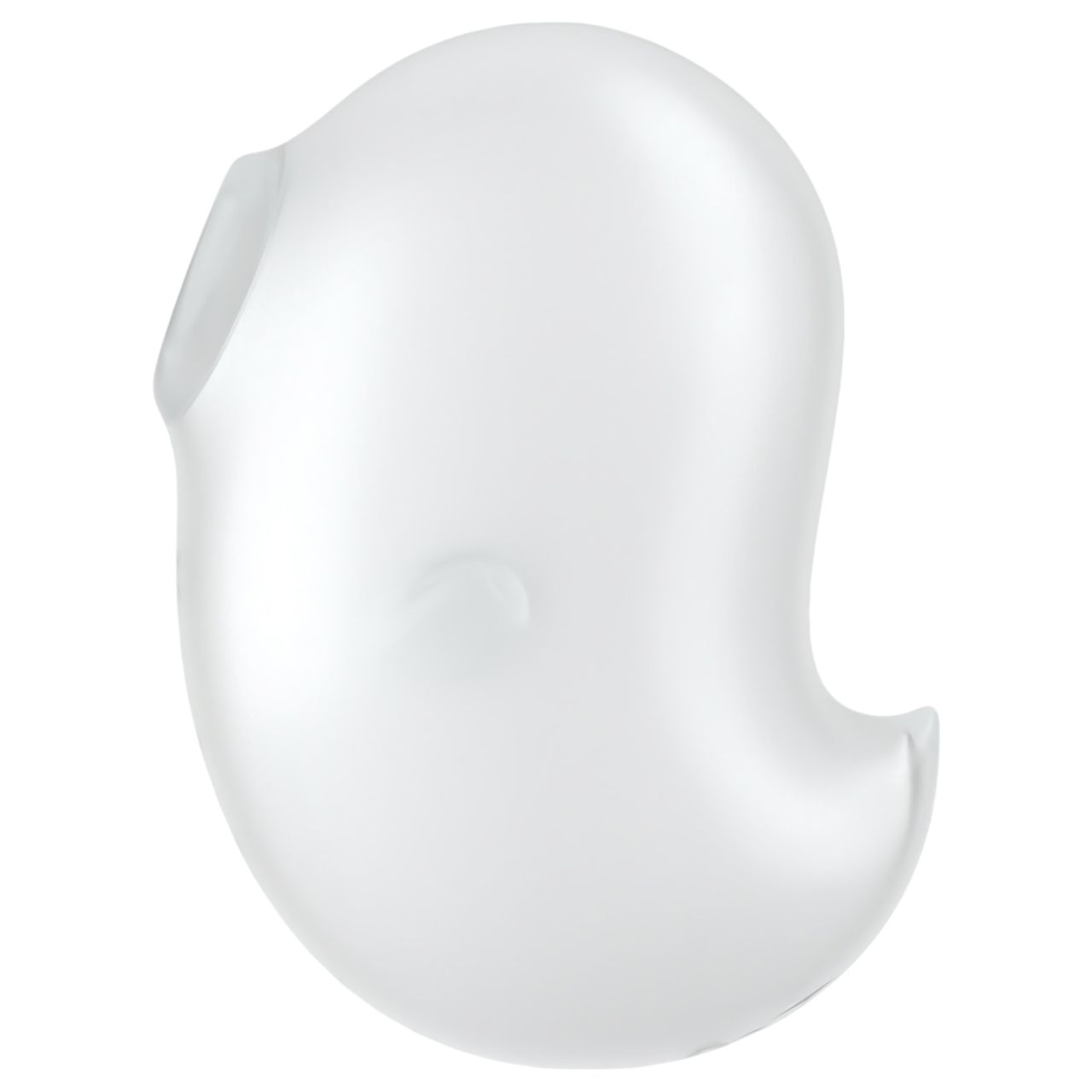 Satisfyer Cutie Ghost - akkus, léghullámos csiklóizgató (fehér)